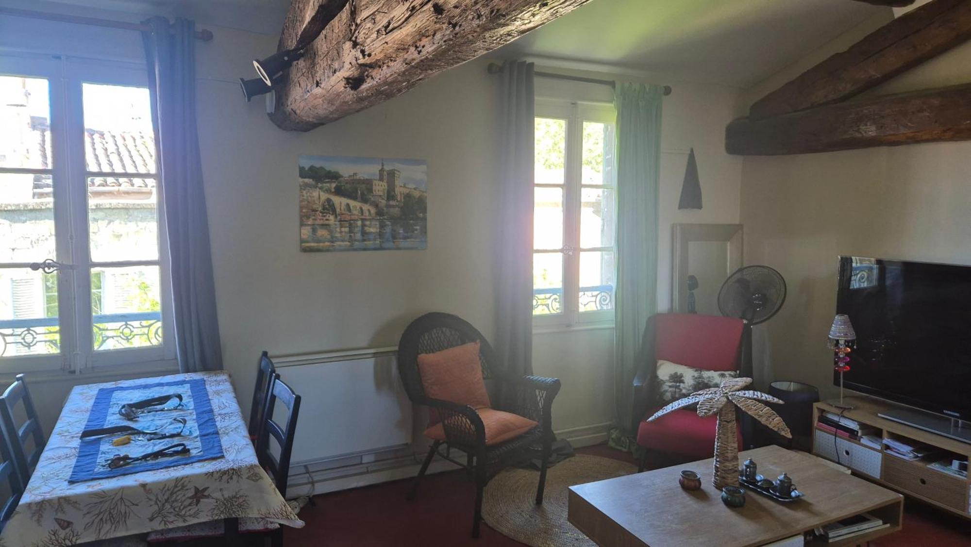 Apartmán Un Nid Sur Les Toits Face Au Palais Des Papes Avignon Exteriér fotografie